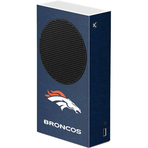 NFL Denver Broncos - Distressed Xbox Series S Console Skin